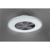 Ventilateur sans pale apparente Harstad Chromé 40W LED REALITY R62412106