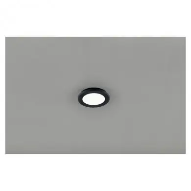 Plafonnier Camillus Noir Mat 1x10W SMD LED D17 REALITY R62921032