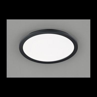 Plafonnier Camillus Noir Mat 1x24W SMD LED D40 REALITY R62922432