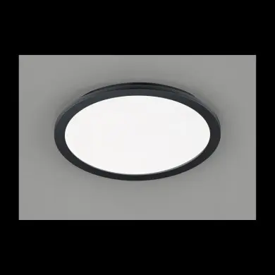 Plafonnier Camillus Noir Mat 1x24W SMD LED D40 REALITY R62922432