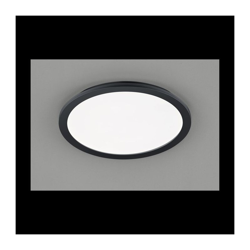 Plafonnier Camillus Noir Mat 1x24W SMD LED D40 TRI_R62922432 R62922432 Plafonnier Camillus Noir Mat 1x24W SMD LED D40 REALITY R62922432