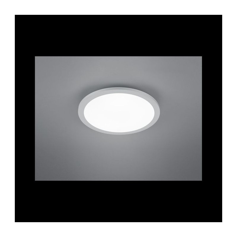 Plafonnier Tiberius Titane 1x16W SMD LED TRI_R62983087 R62983087 Plafonnier Tiberius Titane 1x16W SMD LED REALITY R62983087