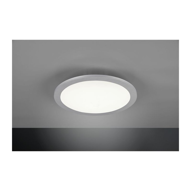 Plafonnier Alima Titane 1x15W SMD LED D30 REALITY R65033987