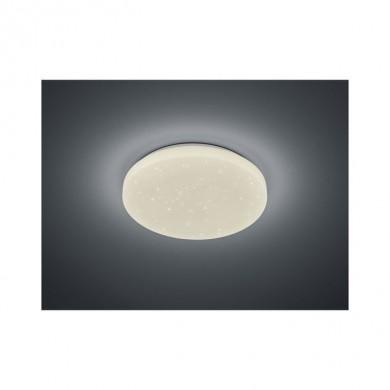 Plafonnier Chara Blanc 1x12W SMD LED Effet étoilé TRI_R67111200 R67111200 Plafonnier Chara Blanc 1x12W SMD LED Effet étoilé REALITY R67111200