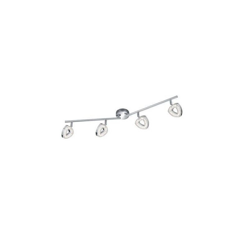 Plafonnier Tours Chromé 4x4W SMD LED TRI_R82134106 R82134106 Plafonnier Tours Chromé 4x4W SMD LED REALITY R82134106