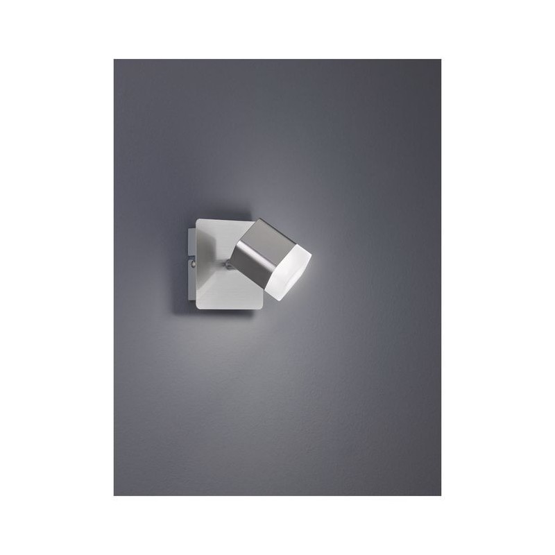 Plafonnier Roubaix Nickel Mat 1x4W SMD LED REALITY R82151107