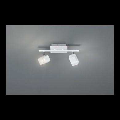 Plafonnier Roubaix Blanc Mat 2x4W SMD LED REALITY R82152131
