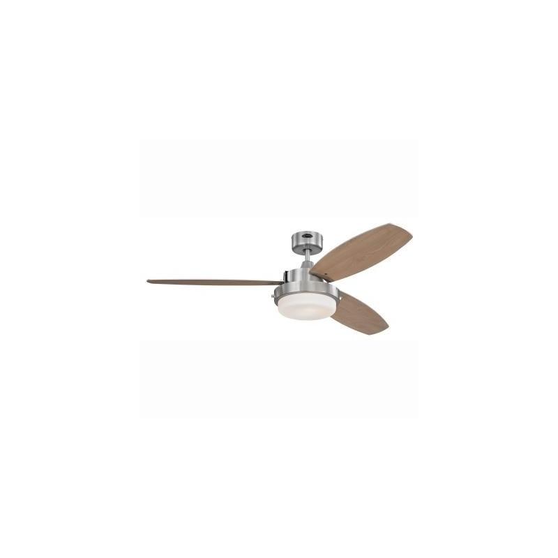 Ventilateur de Plafond Alloy 132cm Nickel Hêtre Graphite WE_7205240 7205240 Ventilateur de Plafond Alloy 132cm Nickel Hêtre Graphite WESTINGHOUSE 7205240