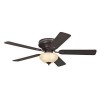 Ventilateur de plafond Everett 132cm Espresso Pommier WESTINGHOUSE 7215440