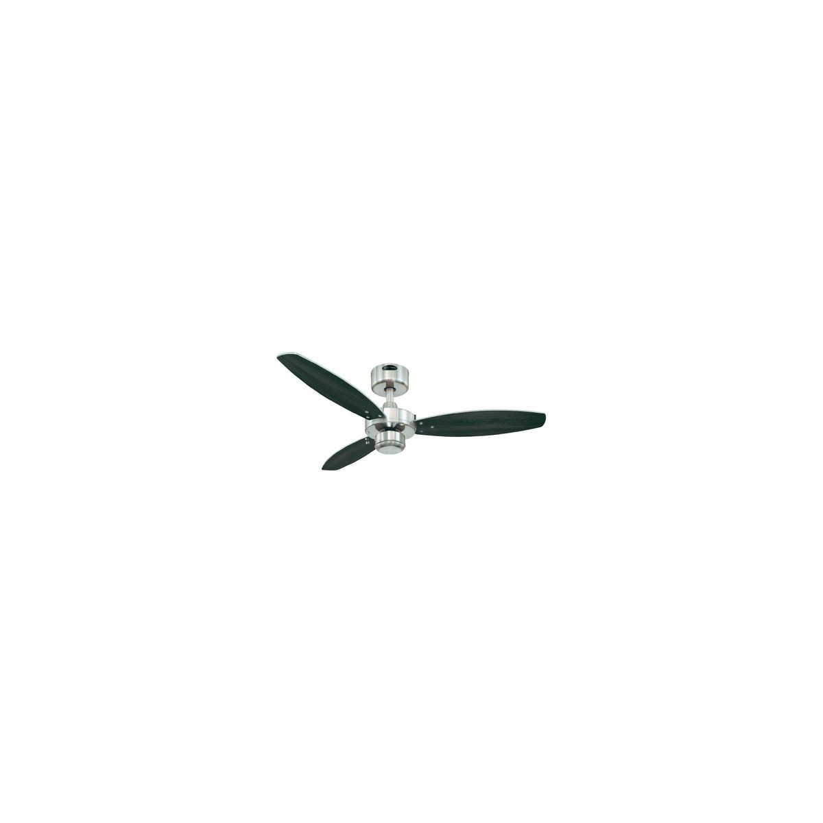Ventilateur De Plafond Westinghouse Cyclone 132 Cm - Acier Et Noir - Neuf