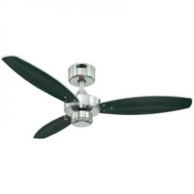 Ventilateur de plafond Jet I 105cm Nickel Wenge Argenté WESTINGHOUSE 7228940