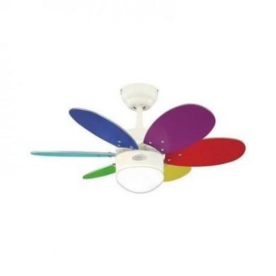 Ventilateur de plafond Turbo Swirl II 76cm Multicolor WESTINGHOUSE 7867340