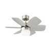 Ventilateur de plafond Flora Royal 76cm Chromé Blanc Argent WESTINGHOUSE 7878840