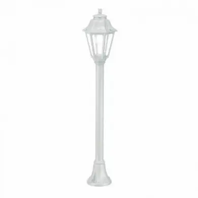 Lampadaire exterieur extérieur ANNA Blanc 1x60W IDEAL LUX 120454