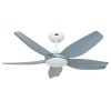 Ventilateur de Plafond Volare 116cm Blanc Gris CASAFAN 511686