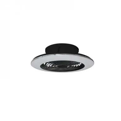 Ventilateur Plafond sans pale apparente Alisio Mini 52,5cm Noir MAN_7495 7495 Ventilateur Plafond sans pale apparente Alisio Mini 52,5cm Noir MANTRA 7495