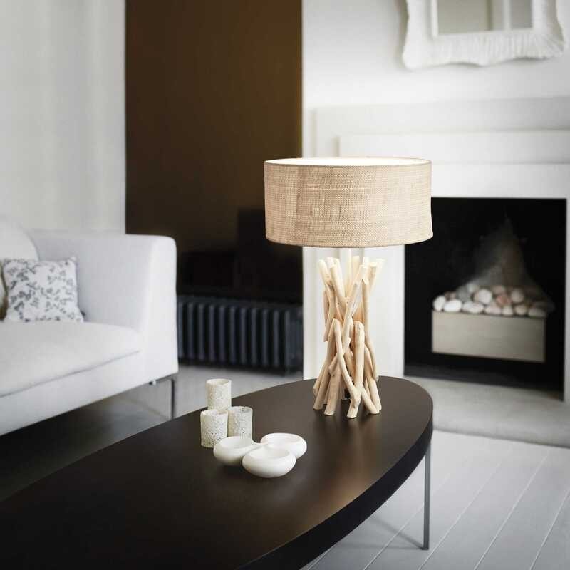 Lampe Bois Flotté DRIFTWOOD 1x60W IDEAL LUX