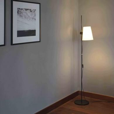 Lampadaire Guadalupe Noir E27 20W FARO 20034