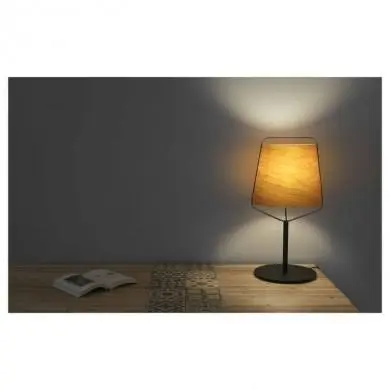 Lampe de Table Stood Noir Bois 1xE27 Max 20W IP20 FARO 29846