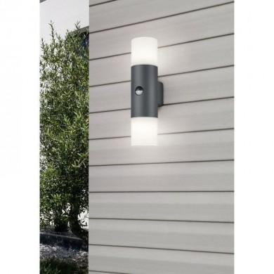 Applique Hoosic Anthracite Blanc 2x28W E27 TRIO LIGHTING 222260242