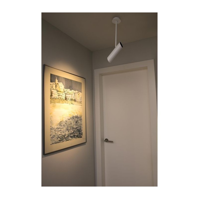 Suspension blanche 1xGU10 11W LINK FARO 29877