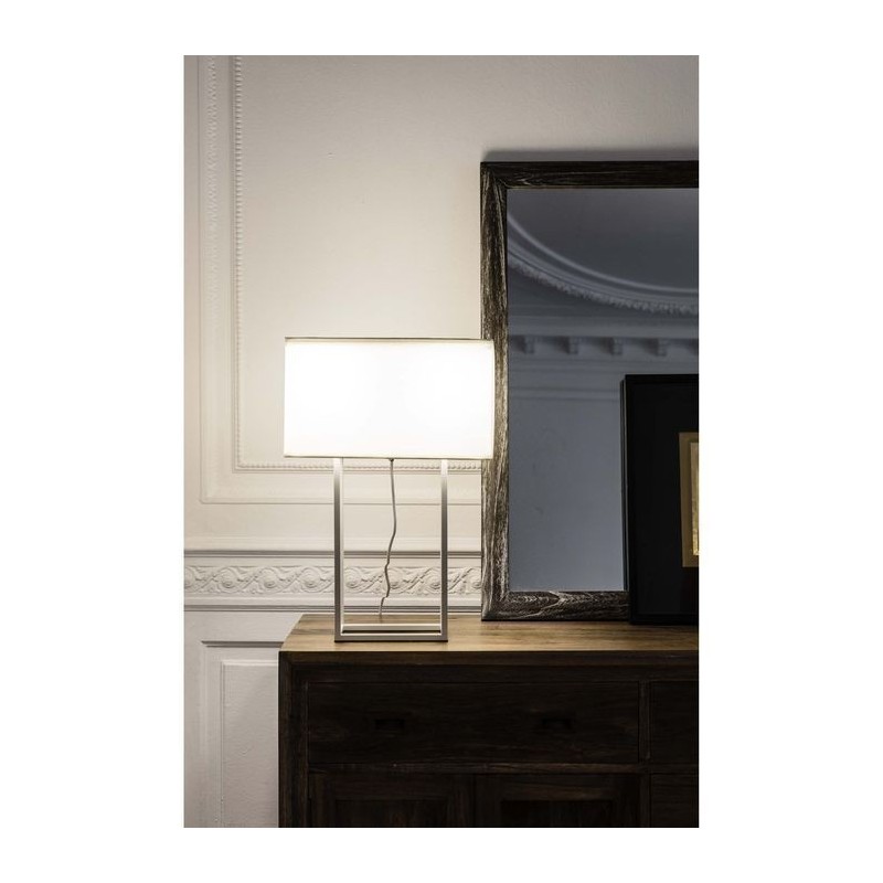 Lampe de Bureau Blanc 2 X E27 20W Vesper FARO 29984