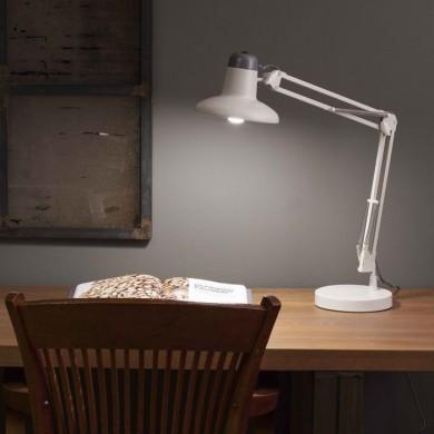 Lampe à poser Snap Blanc E27 15W FAR_57400 57400 Lampe à poser Snap Blanc E27 15W FARO 57400