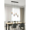 Suspension Tosh Noir Mat 4x40W E27 TRIO LIGHTING 304300432