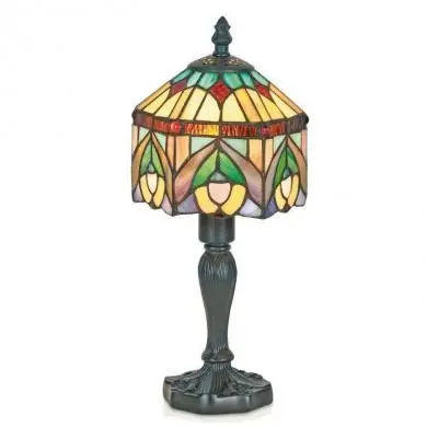 Lampe Art Deco Tiffany VITRAUX 1xE14 D14 MYTIFFANY TF510