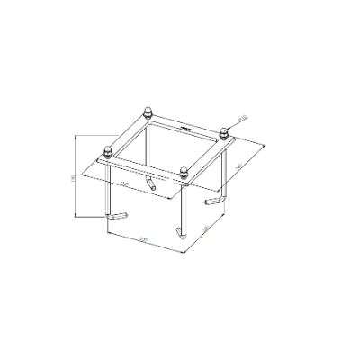 Kit d'ancrage Béton ASKER NORLYS 205zz