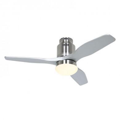 Ventilateur Plafond Aerodynamix Eco 112cm Chrome Gris argent CASAFAN 93112334