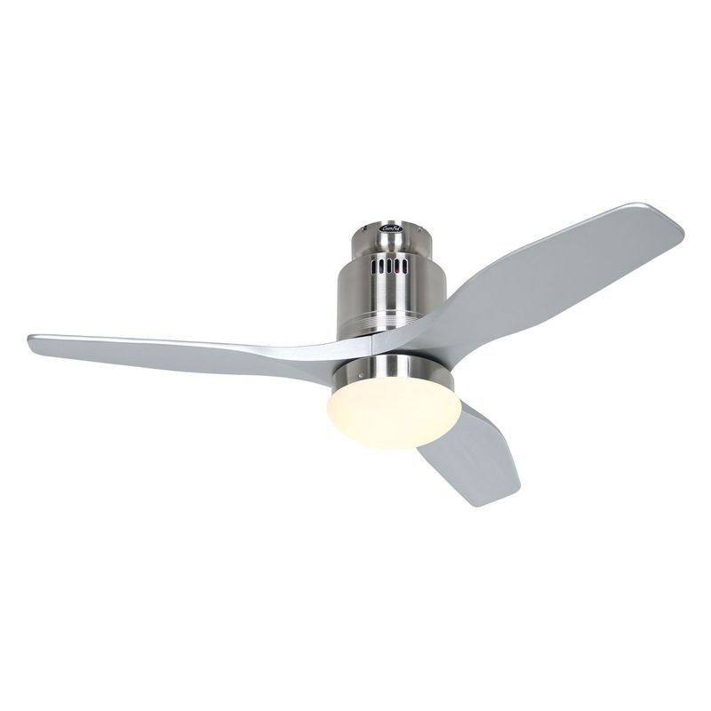 Ventilateur Plafond Aerodynamix Eco 112cm Chrome Gris argent CAS_93112334 93112334 Ventilateur Plafond Aerodynamix Eco 112cm Chrome Gris argent CASAFAN 93112334