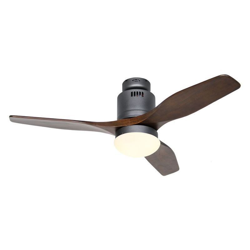 Ventilateur Plafond Aerodynamix Eco 112cm Gris basalte Noyer CAS_93112341 93112341 Ventilateur Plafond Aerodynamix Eco 112cm Gris basalte Noyer CASAFAN 93112341