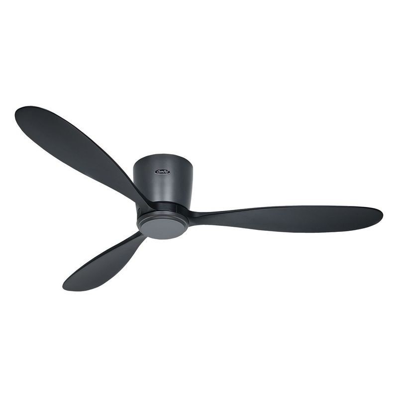 Ventilateur Plafond Eco Plano Bois 132cm Gris basalte Noir CAS_313296 313296 Ventilateur Plafond Eco Plano Bois 132cm Gris basalte Noir CASAFAN 313296