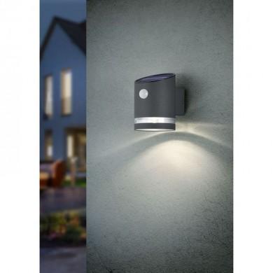 Luminaire extérieur avec detecteur en ligne