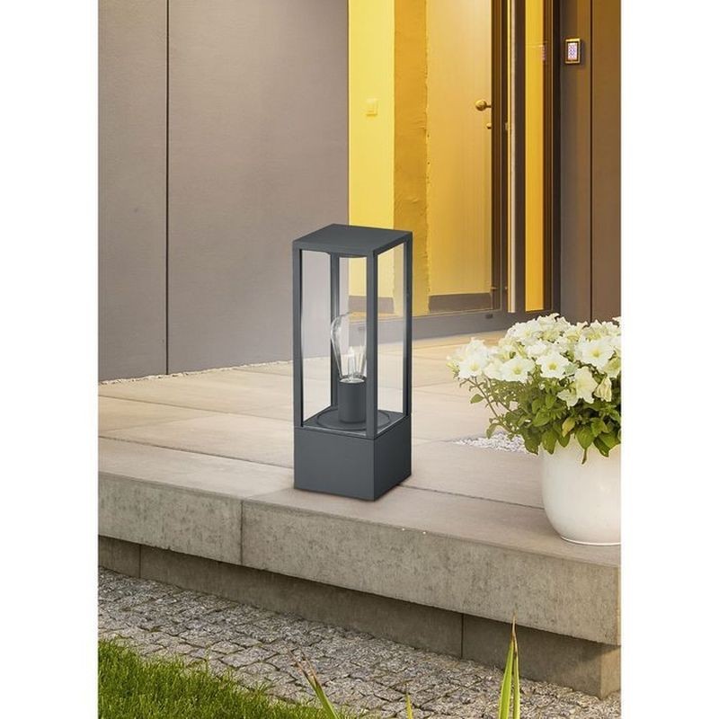 Borne Garonne Anthracite 1x60W E27 TRIO LIGHTING 501860142