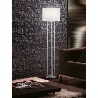 Lampadaire Tandori Nickel Mat 1x40W E27 TRIO LIGHTING 475410207