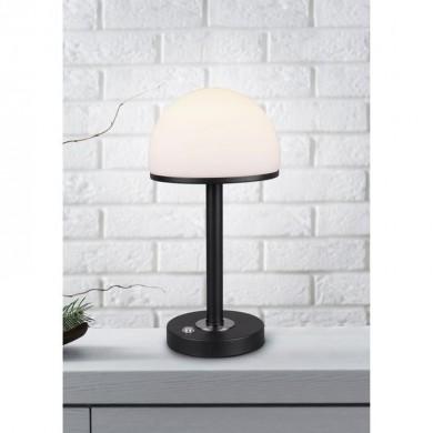 Lampe de table Berlin Noir Mat 1x4W SMD LED TRIO LIGHTING 527590132