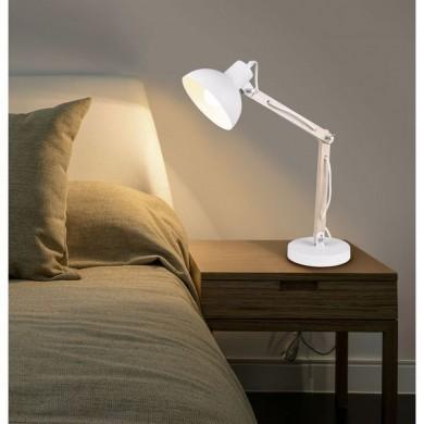 Lampe de table Kimi Blanc Mat 1x42W E27 TRI_508300131 508300131 Lampe de table Kimi Blanc Mat 1x42W E27 TRIO LIGHTING 508300131