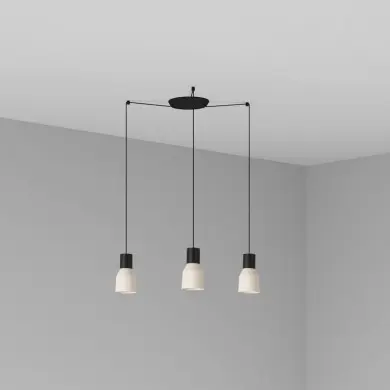Suspension Kombo Beige 3x15W E27 FARO 68592-3L