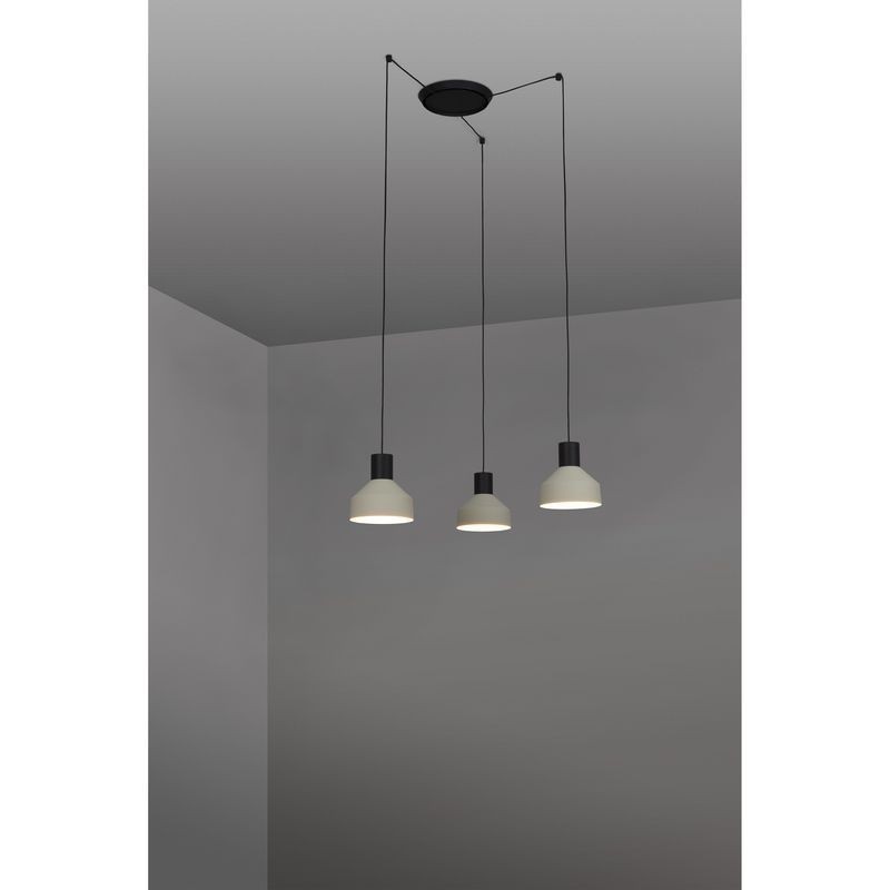 Suspension Intérieur Kombo Beige 3x15W E27 FARO 68594-3L