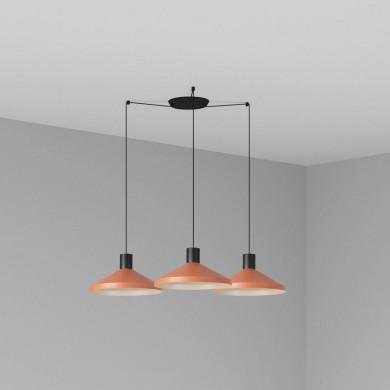 Suspension Kombo Terracotta 3x15W E27 FARO 68597-3L