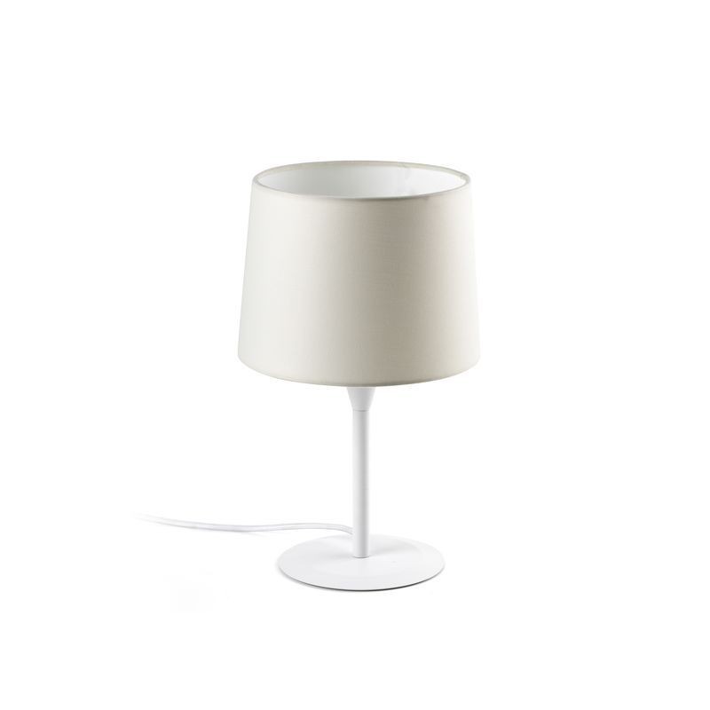 Lampe Conga Blanc Beige H360 1x15W Max E27 FARO 64316-02