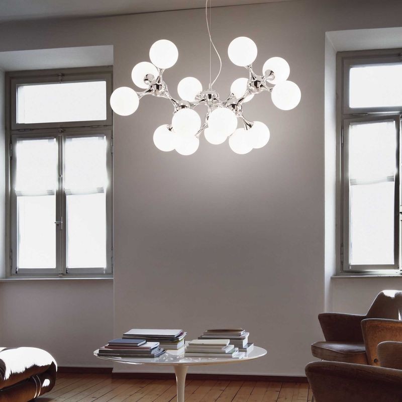 Suspension NODI Blanc 15x40W IDEAL LUX 82073