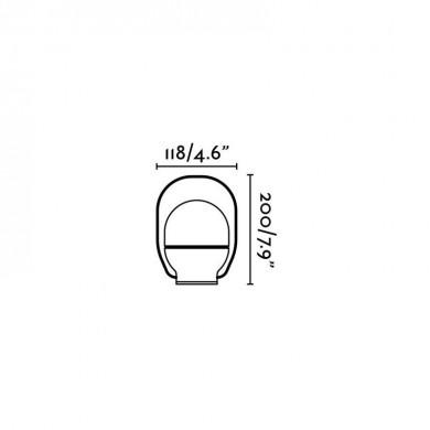 Lampe TakeAway Blanc 1x1,5W LED FARO 01015