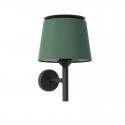 Applique Murale Savoy Noir Vert 1x15W E27