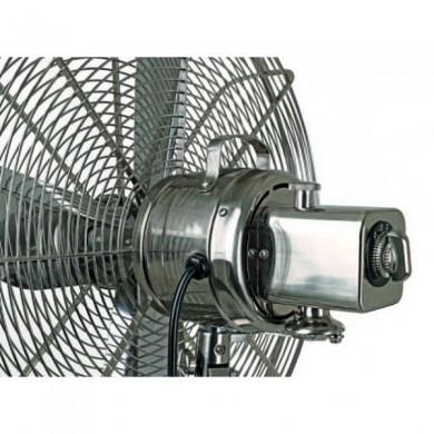 Ventilateur sur pied Retro Airstyle Chromé Bois Naturel CAS_304086 304086 Ventilateur sur pied Retro Airstyle Chromé Bois Naturel CASAFAN 304086