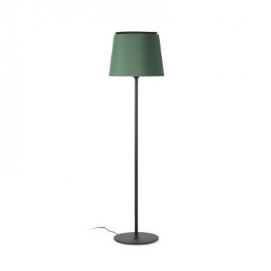 Lampadaire Savoy Noir Vert H1600 1x15W E27 FARO 20307-87