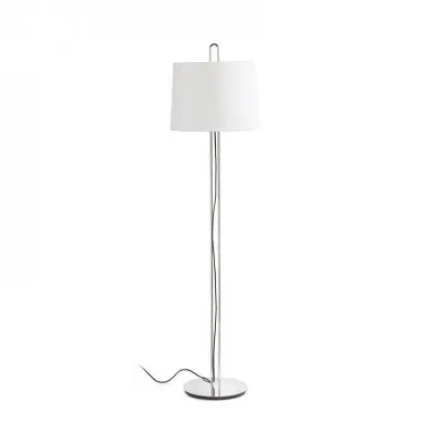 Lampadaire Montreal Chrome Beige 1x15W E27 FARO 24037-08