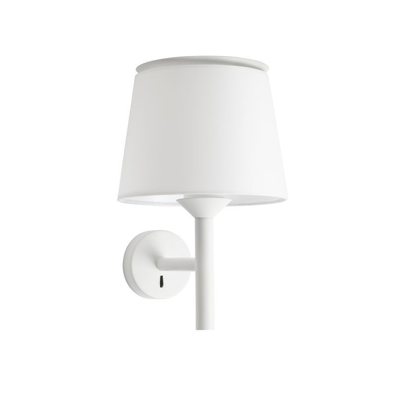 Applique Murale Savoy Blanc 1x15W E27 FARO 20300-92